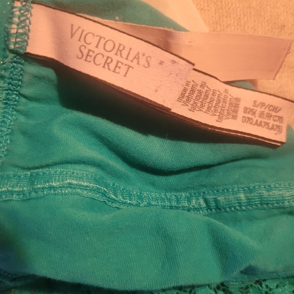 Victoria Secret Aqua Colored Bralette S - Picture 6 of 6